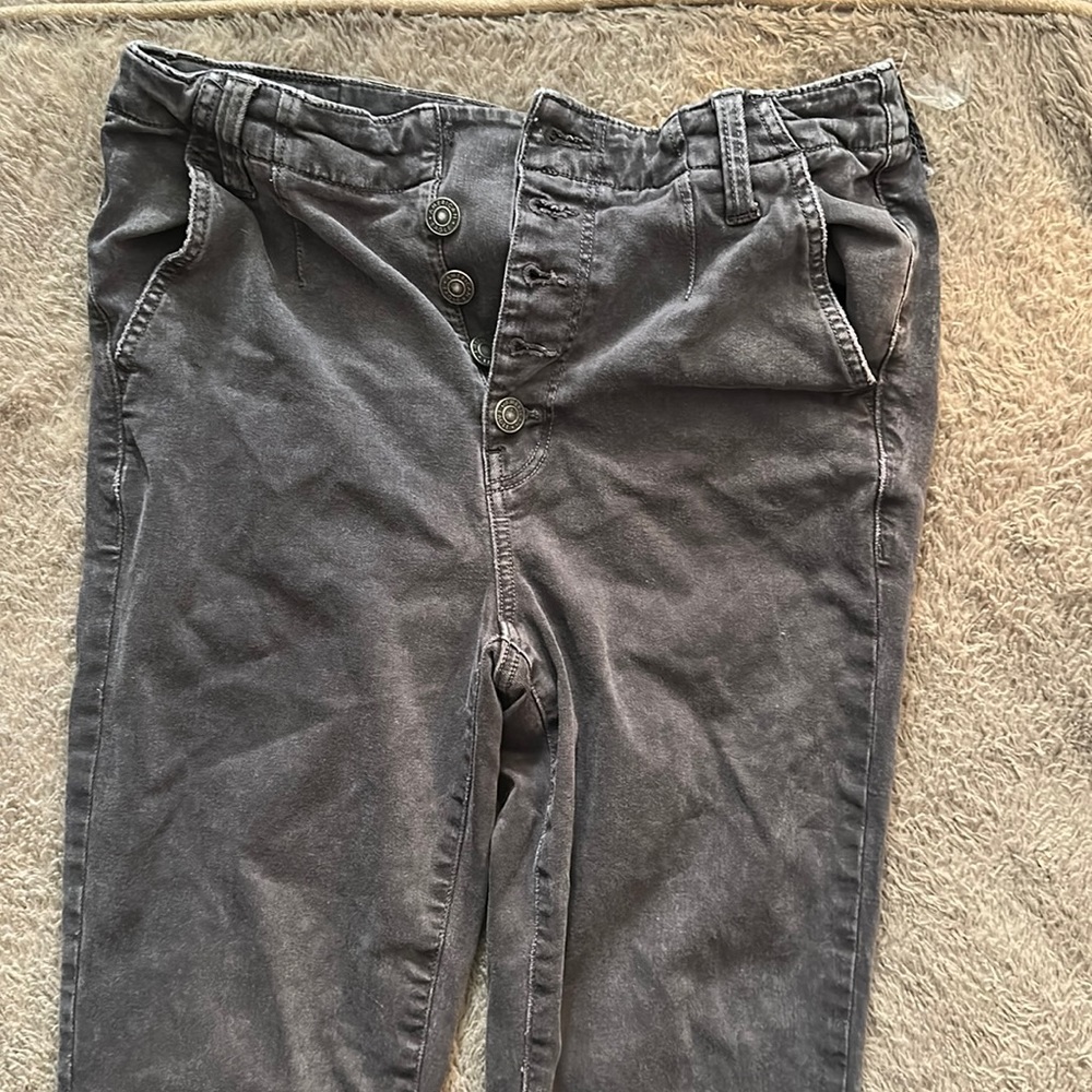 American eagle dark grey Super hi-rise jegging jeans